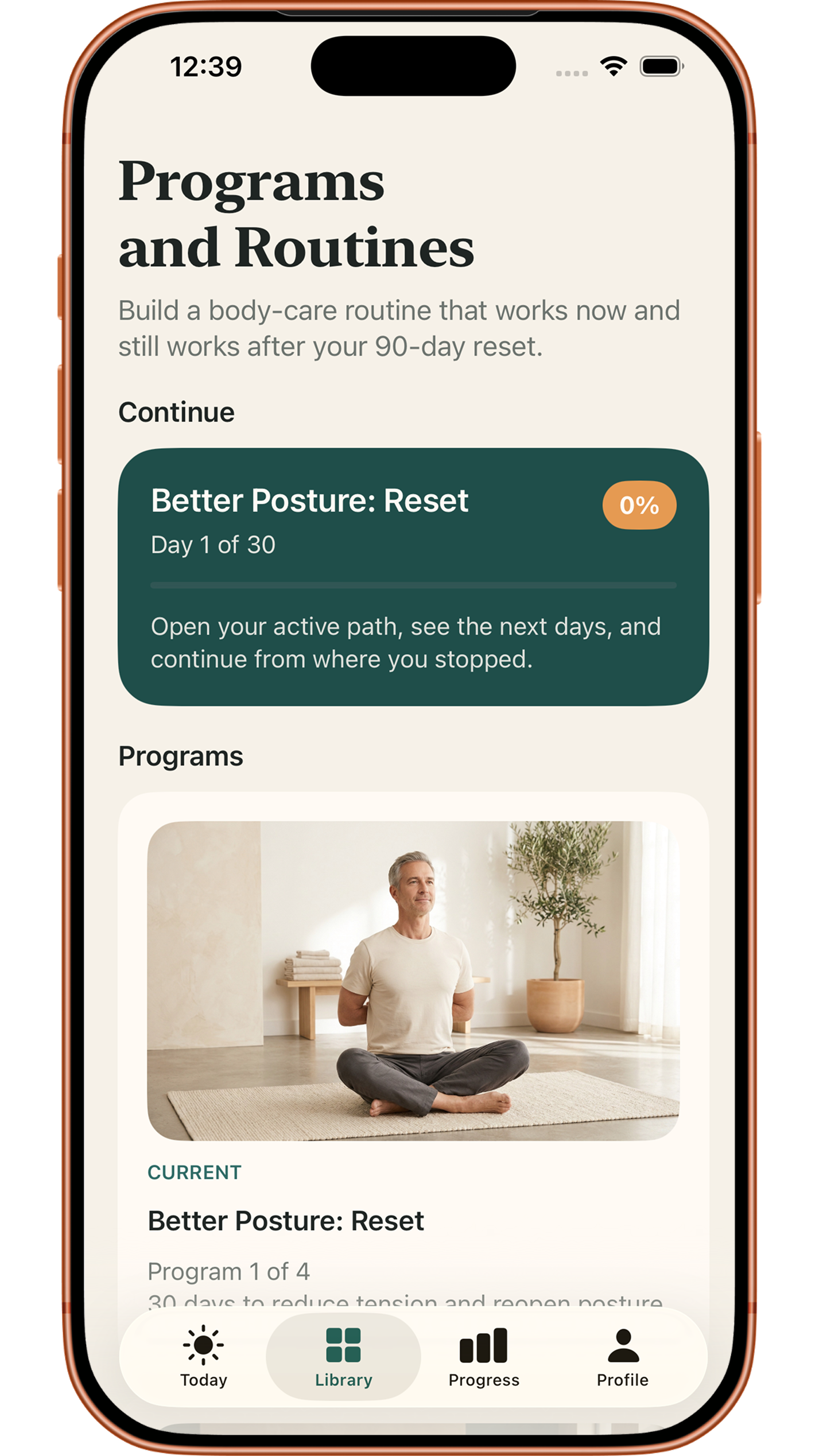 Renava programs and routines App Store screenshot.